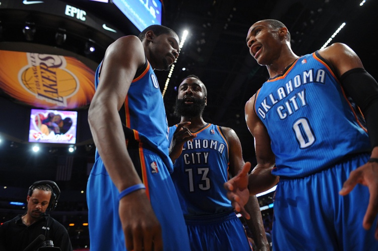 雷霆三少得分全部進入歷史前20！他們是NBA歷史最大的如果嗎？